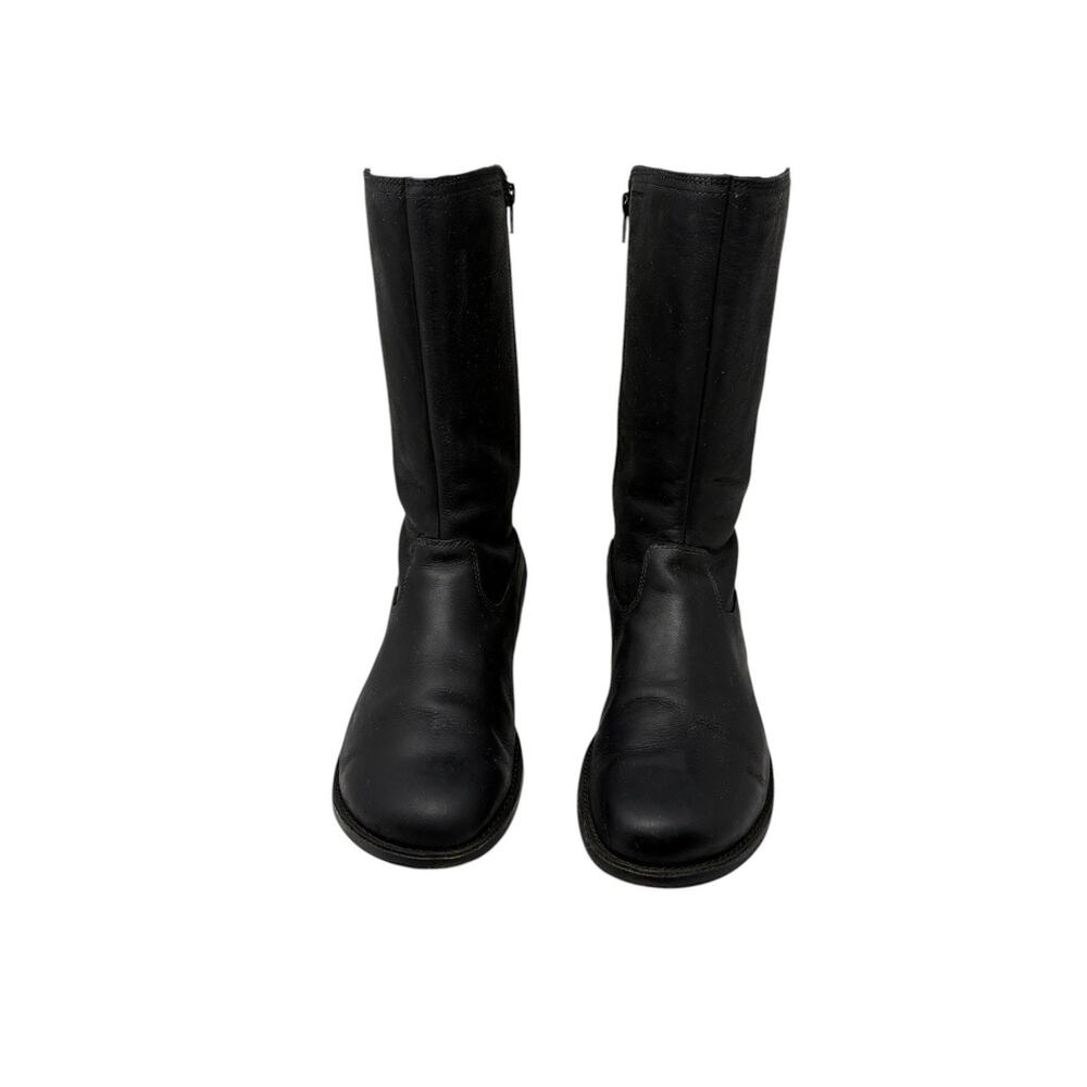 Merrell Women's Andover Peak Black Leather Waterproof Biker Boot US 11 - Picture 5 of 7